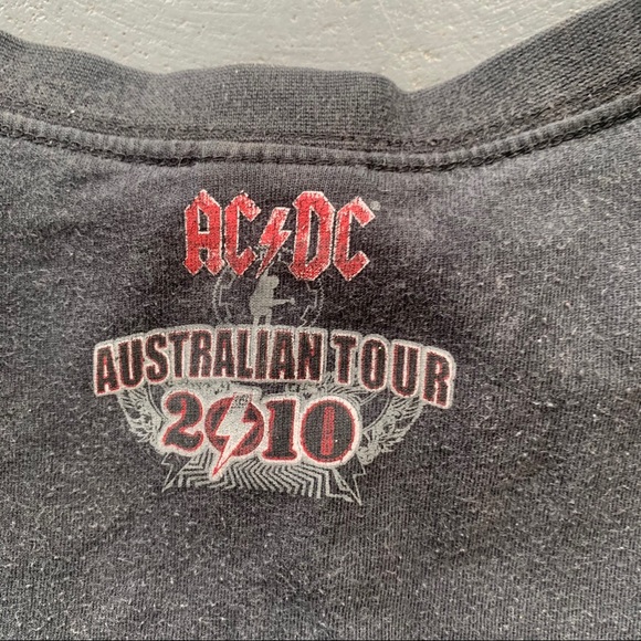 AC/DC Rock N Roll Train Aust Tour T-shirt 2009 - Picture 5 of 5